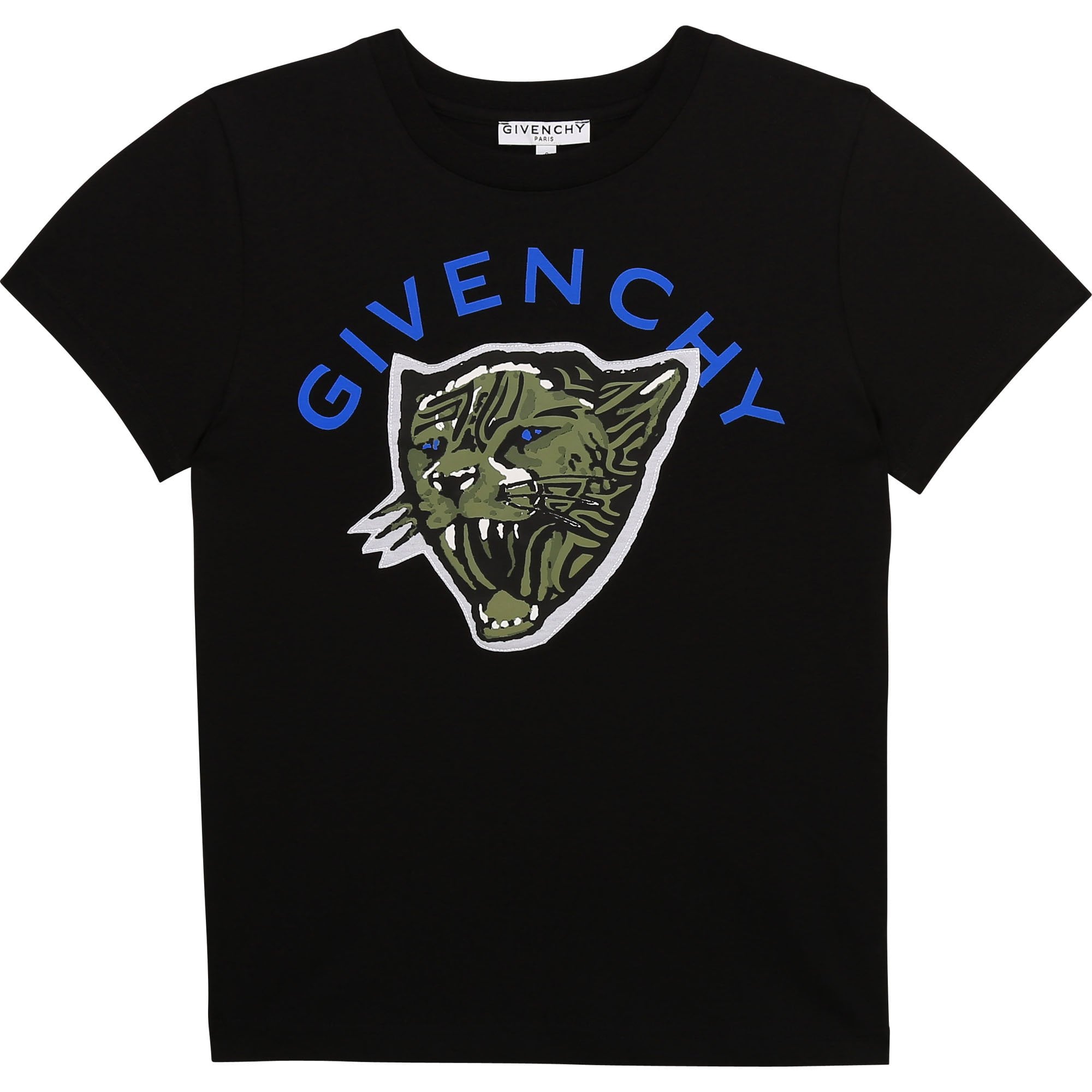 Givenchy Boys Tiger T-shirt Black