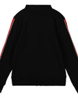 Givenchy Boys Logo Zip-up Top Black