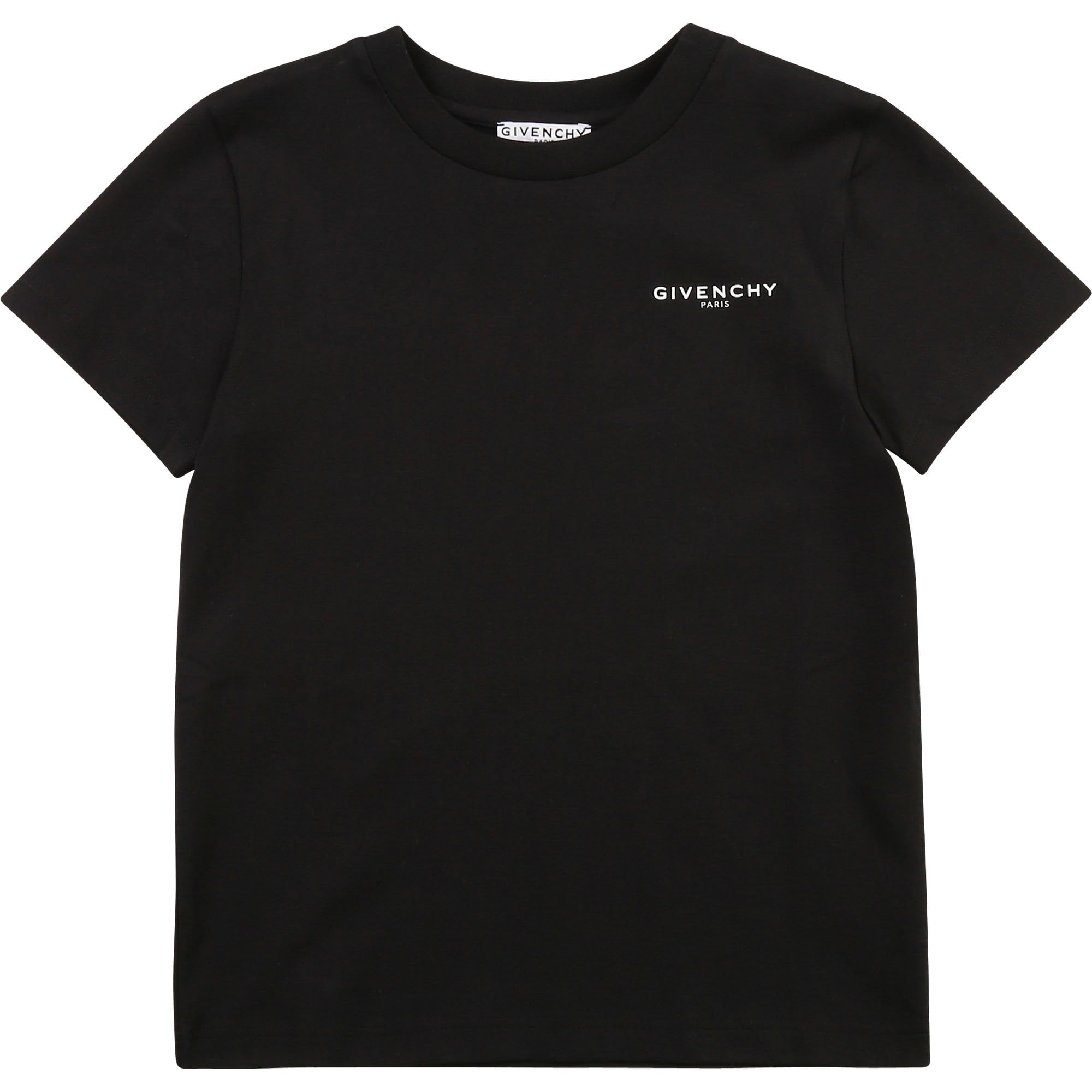Givenchy Boys Cotton T-shirt Black
