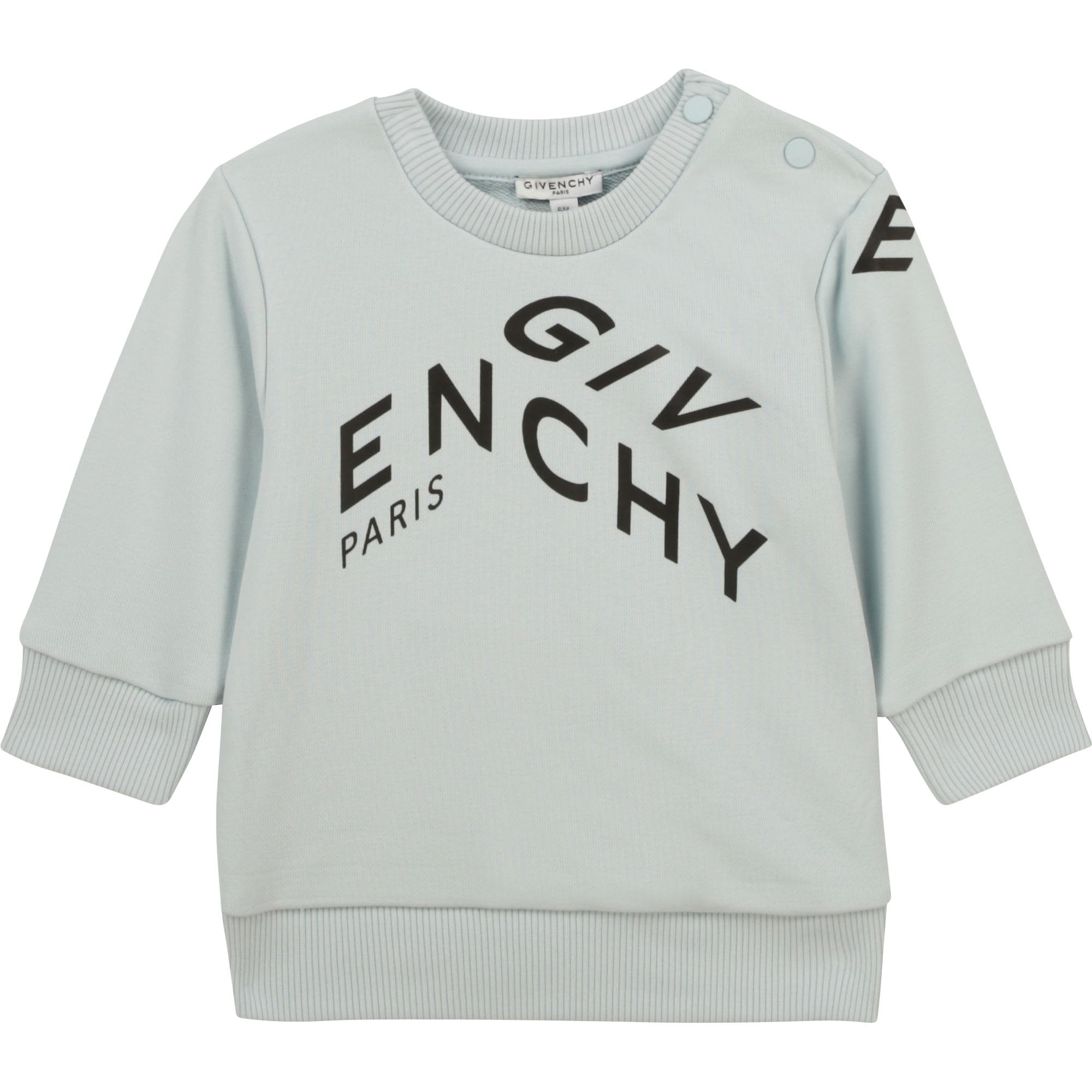 Givenchy Baby Boys Cotton Sweat Top Blue