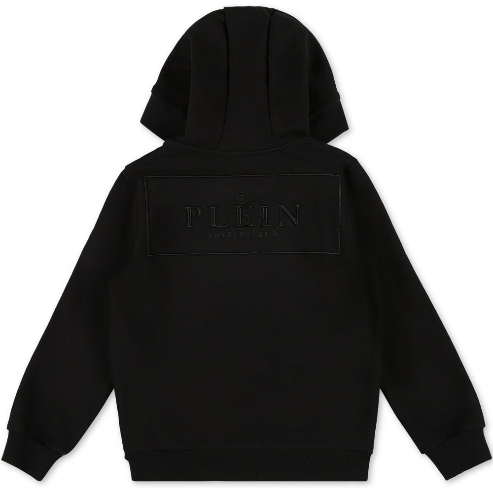 Philipp Plein Boy&#39;s Iconic Skull Sweater Black