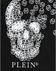 Philipp Plein Boy's T-shirt Broken Skull Black