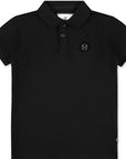 Philipp Plein Boy's Logo Polo Shirt Black