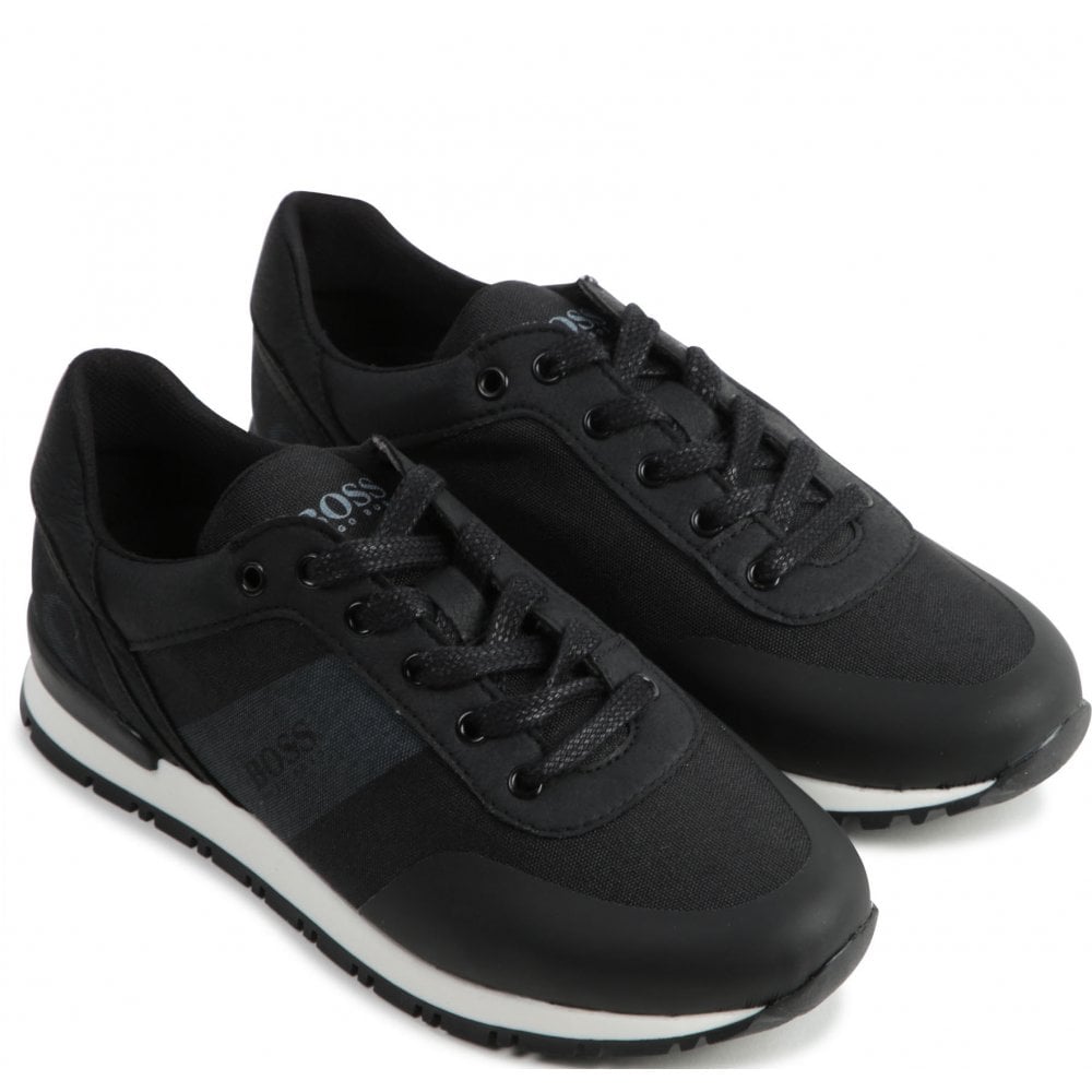 Hugo Boss Boys Trainers Black