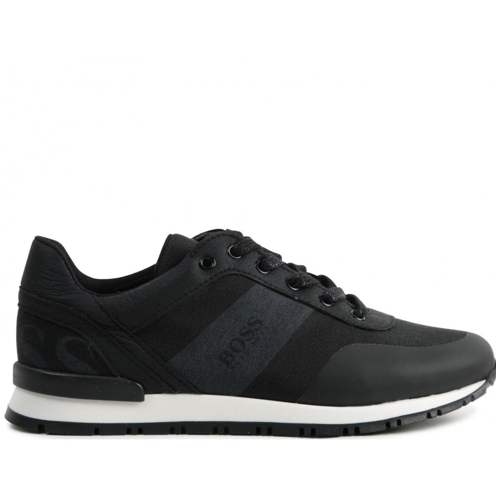 Hugo Boss Boys Trainers Black