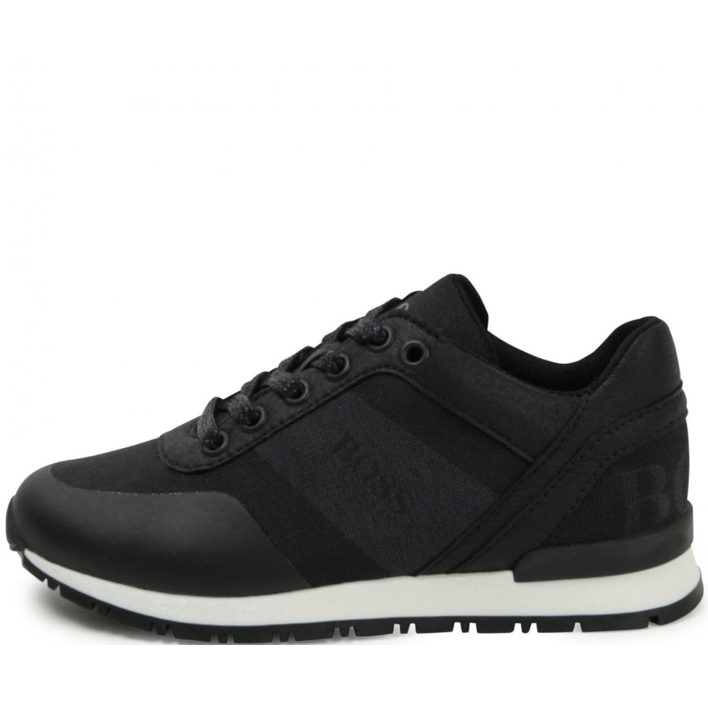 Hugo Boss Boys Trainers Black