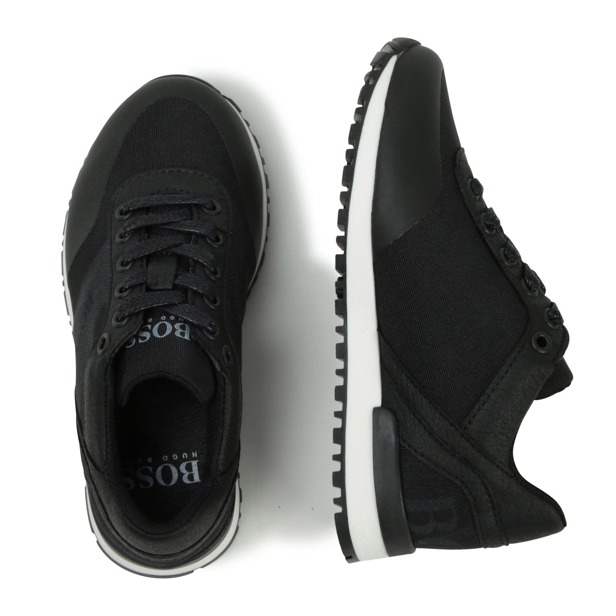 Hugo Boss Boys Trainers Black