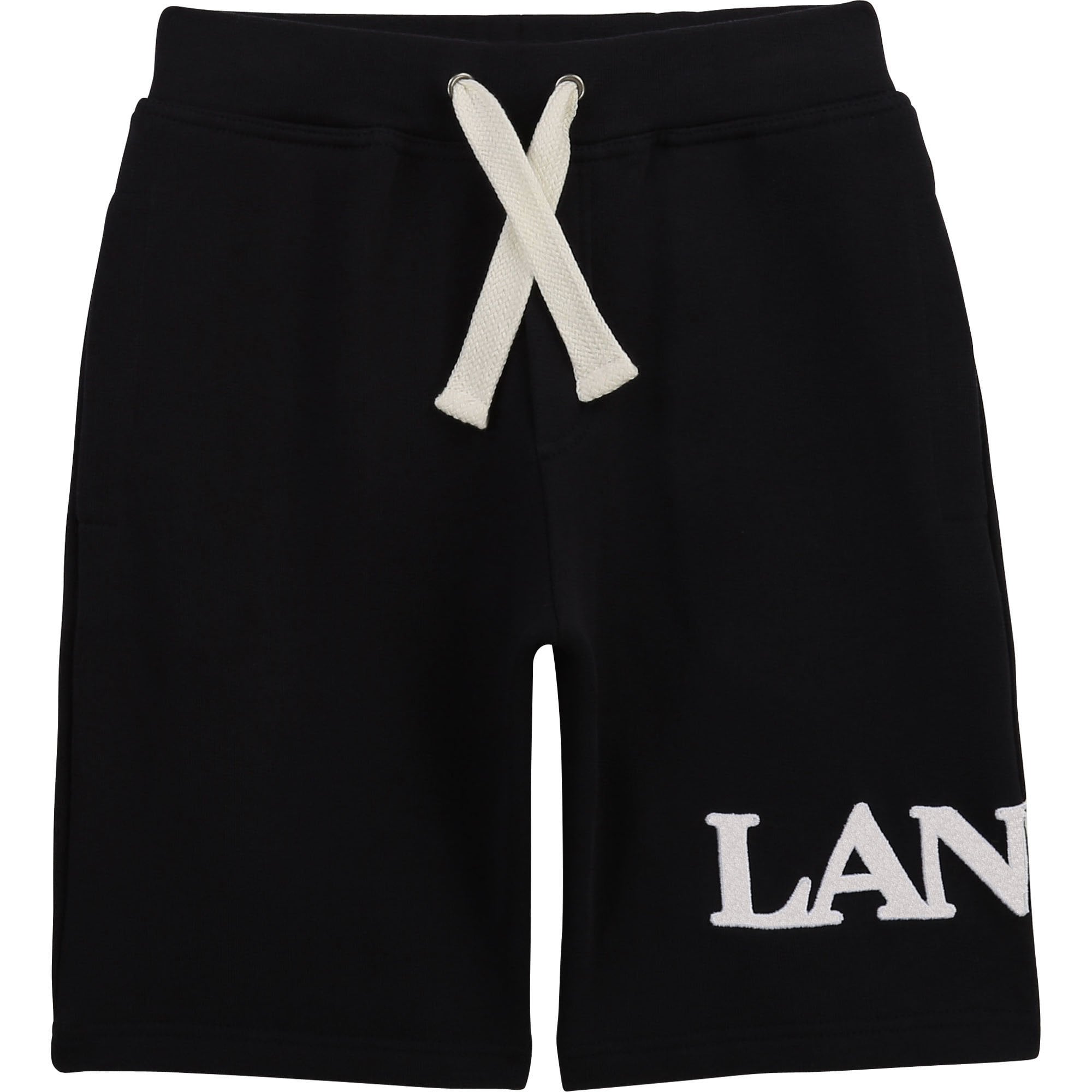 Lanvin Boys Logo Shorts Black