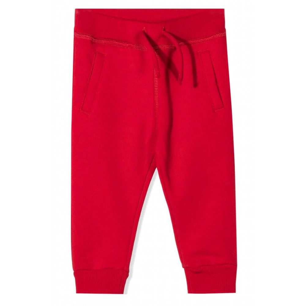 Dsquared2 Boys Cotton Joggers Red