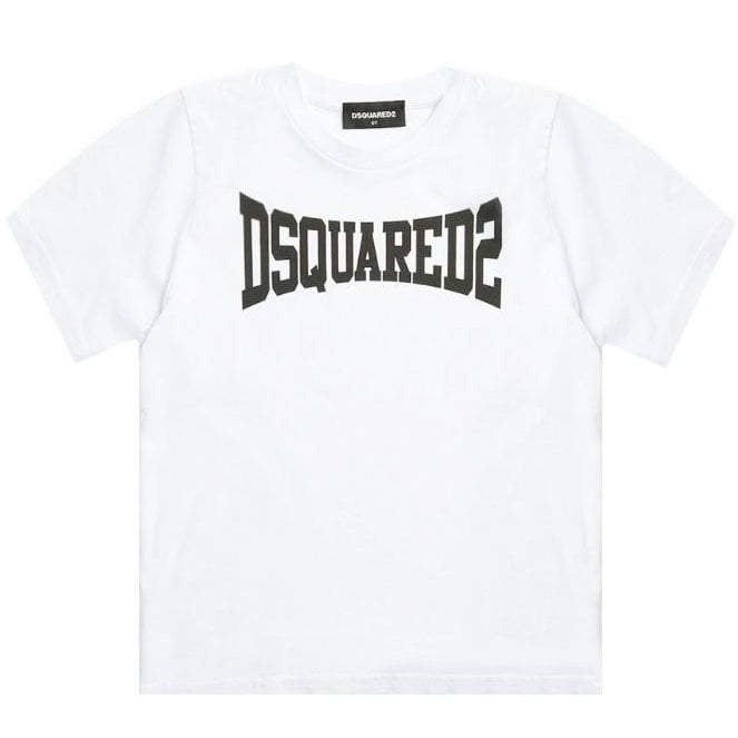 Dsquared2 Boys Cotton T-Shirt White