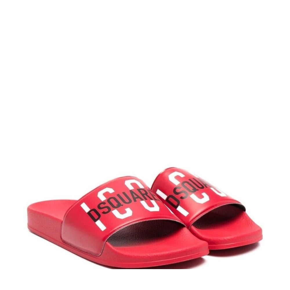 Dsquared2 Boys ICON Sliders Red