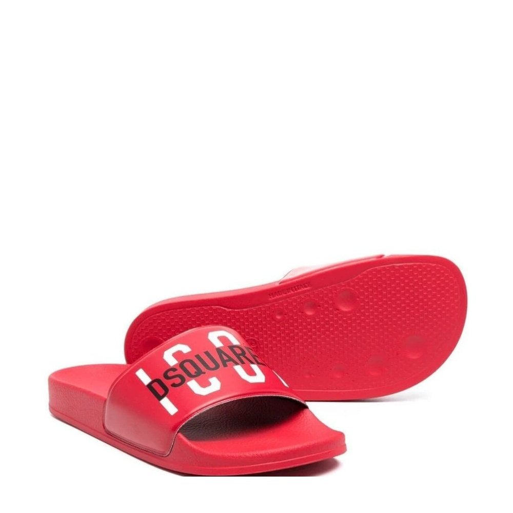 Dsquared2 Boys ICON Sliders Red