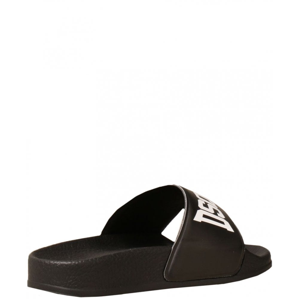 Dsquared2 Boys Logo Sliders Black