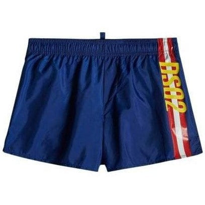 Dsquared2 Boys Stripe Logo Swimshorts