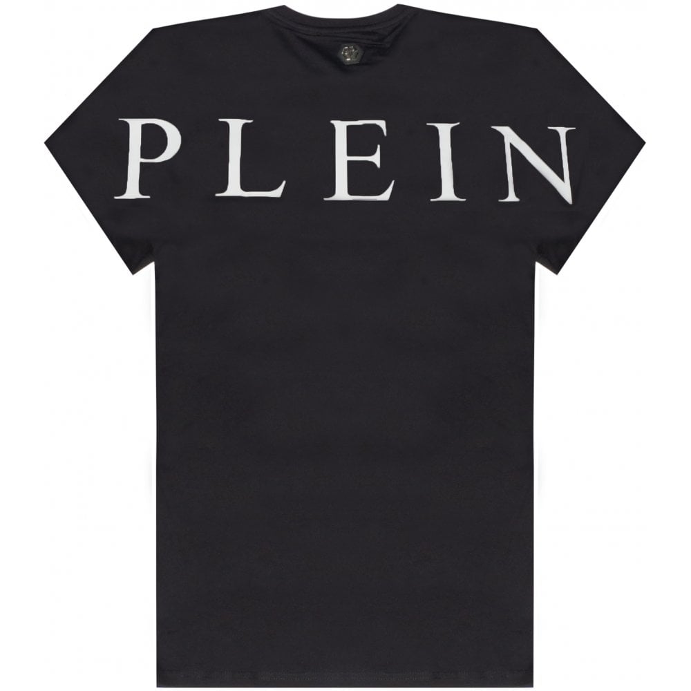 Philipp Plein Men&#39;s Logo T-shirt Black
