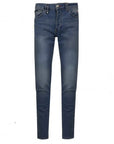 Philipp Plein Men's Super Straight Cut Jeans Blue