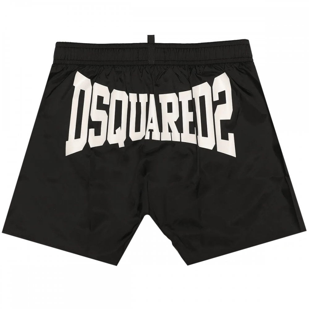 Dsquared2 Boys Back Logo Swimshorts Black