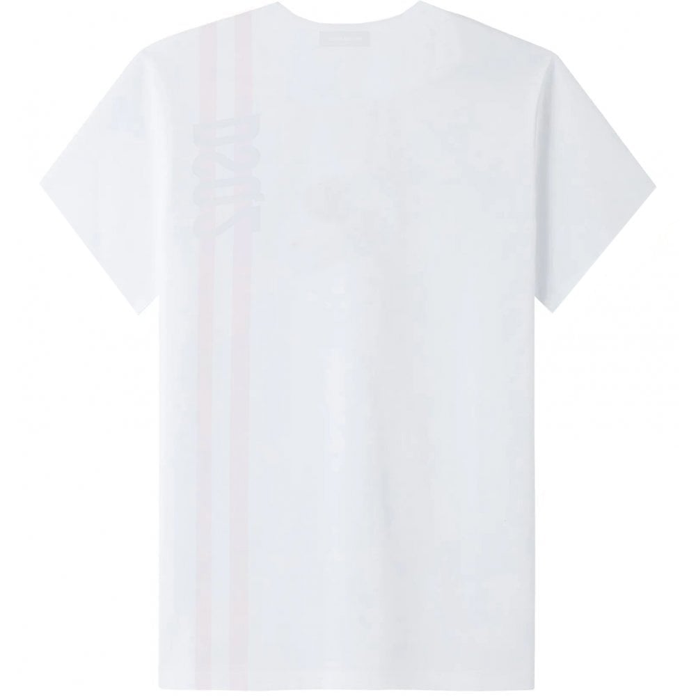 Dsquared2 Boys Stripe T-Shirt White