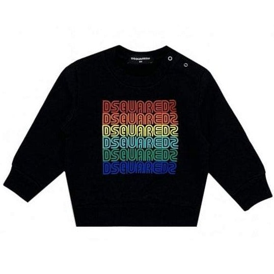 Dsquared2 Baby Boys Multi Logo Sweater Black