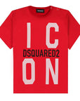 Dsquared2 Baby Boys ICON T-Shirt Red