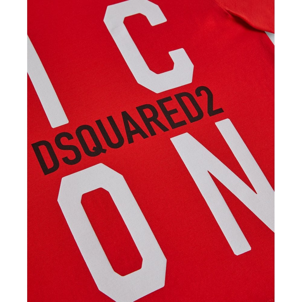 Dsquared2 Boys ICON T-Shirt Red