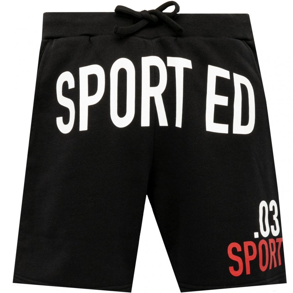 Dsquared2 Boys Sported Logo Shorts Black