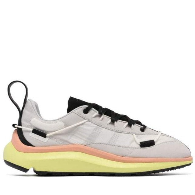 Y-3 Men&#39;s Shiku Run Trainers Grey/Yellow