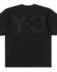 Y-3 Men's T-Shirt Logo Black