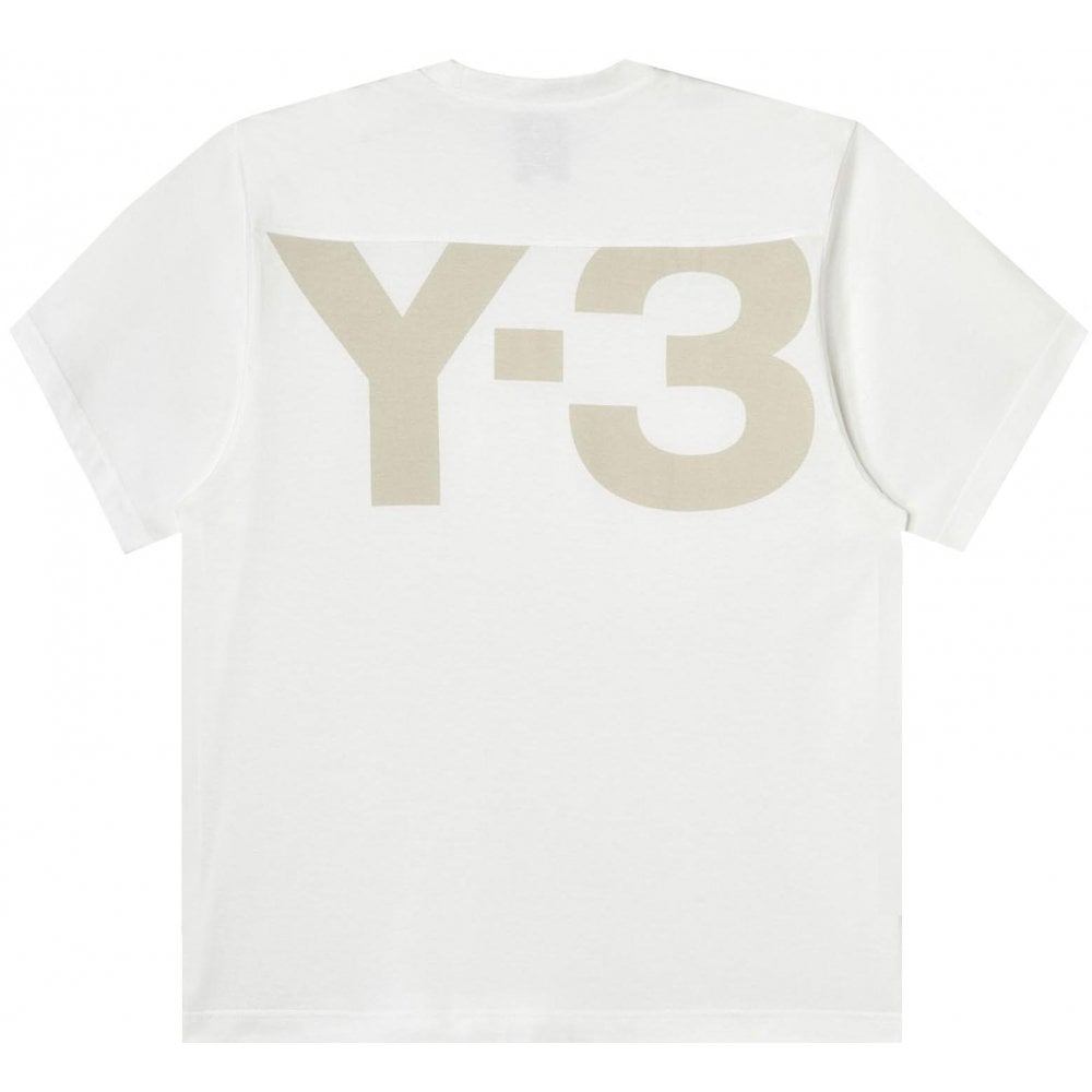 Y-3 Men&#39;s Logo T-Shirt White