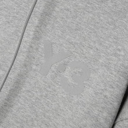 Y-3 Men&#39;s Classic Chest Logo Hoodie Grey
