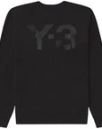 Y-3 Men's Back Logo Sweater Black