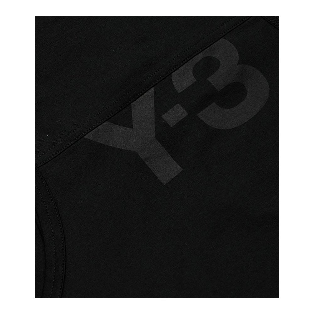 Y-3 Men&#39;s Back Logo Vest Black
