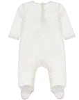 Dolce & Gabbana Baby Boys Bib & Babygrow Set White