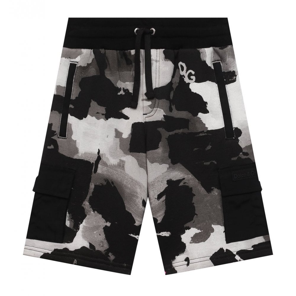 Dolce &amp; Gabbana Boys Camouflage Shorts