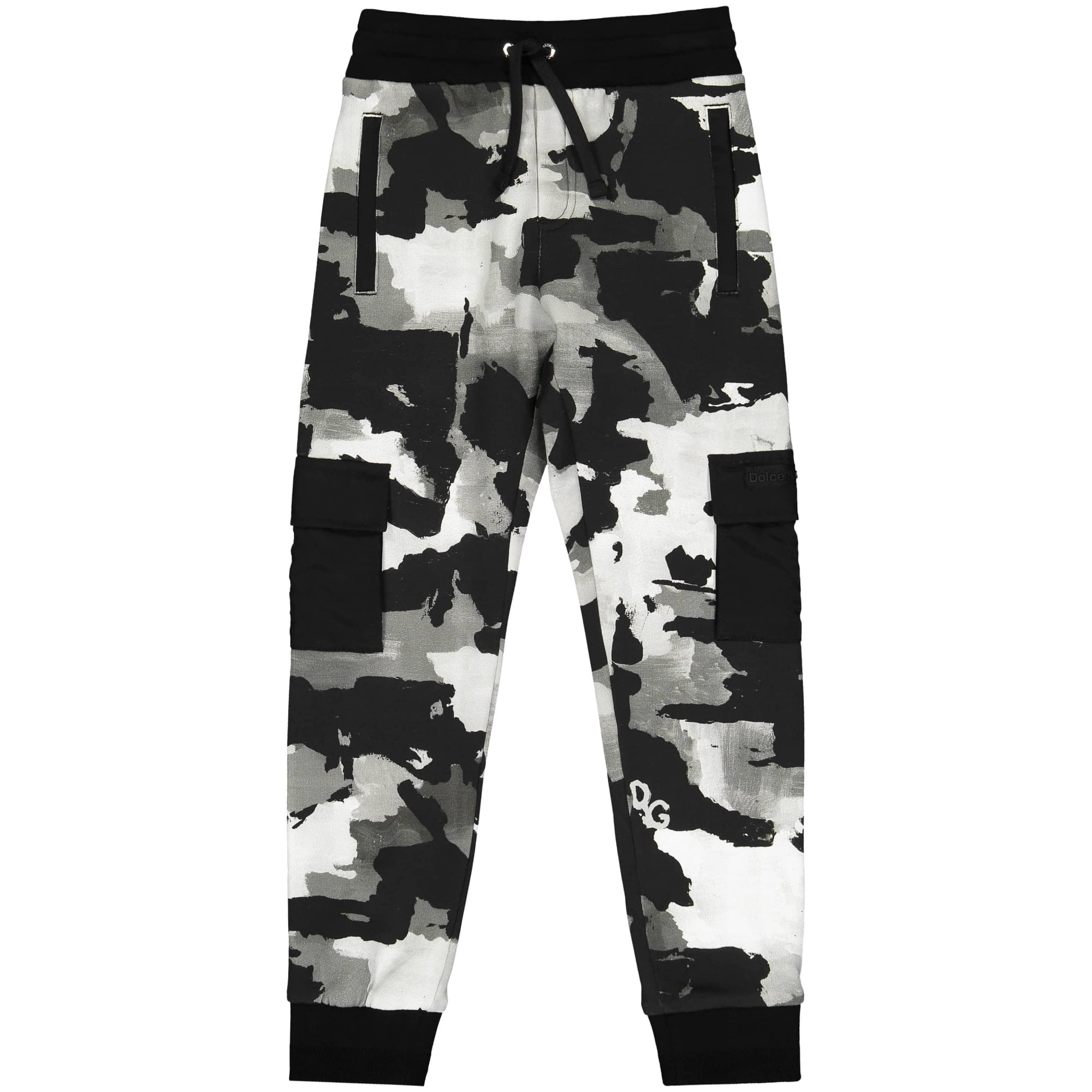 Dolce &amp; Gabbana Boys Camouflage Joggers