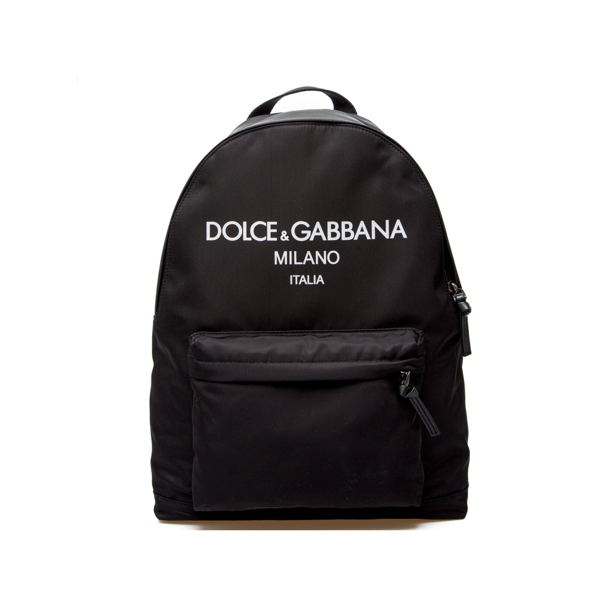 Dolce &amp; Gabbana Kids Backpack Plain Black