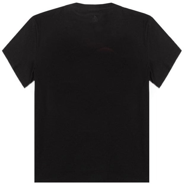 Lanvin Men&#39;s Applied Artwork Mouth T-Shirt Black