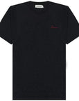 Lanvin Men's Embroidered T-shirt Black