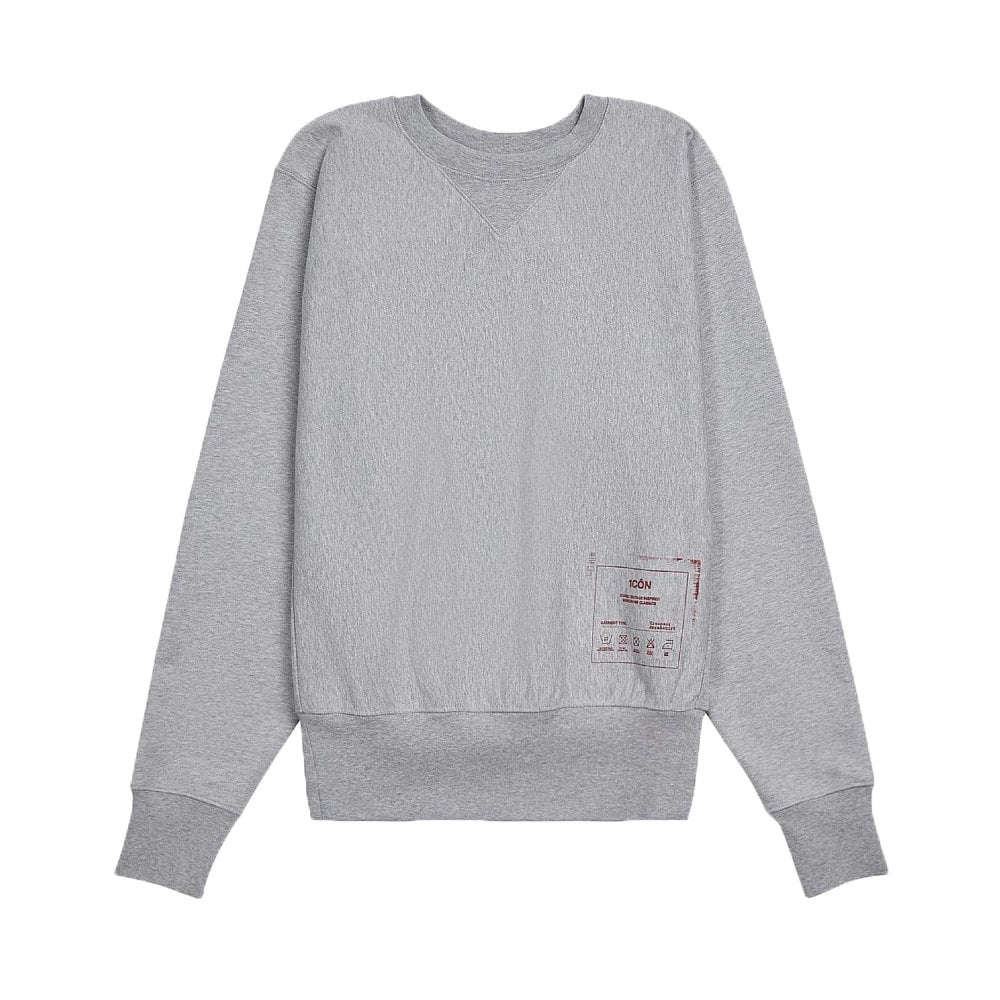 Maison Margiela Men&#39;s ICON Crew Sweater Grey