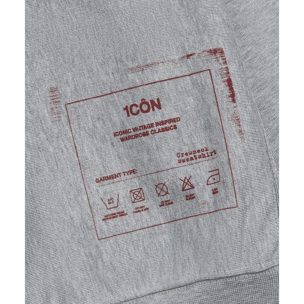 Maison Margiela Men&#39;s ICON Crew Sweater Grey