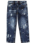 Philipp Plein Boy's Iconic Regular Cut Jeans