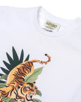 Kenzo Baby Boys T-shirt Tiger Print White