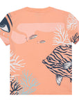 Kenzo Boys Jungle T-shirt Orange