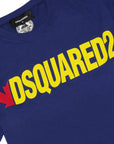 Dsquared2 Men's Cotton T-Shirt Blue