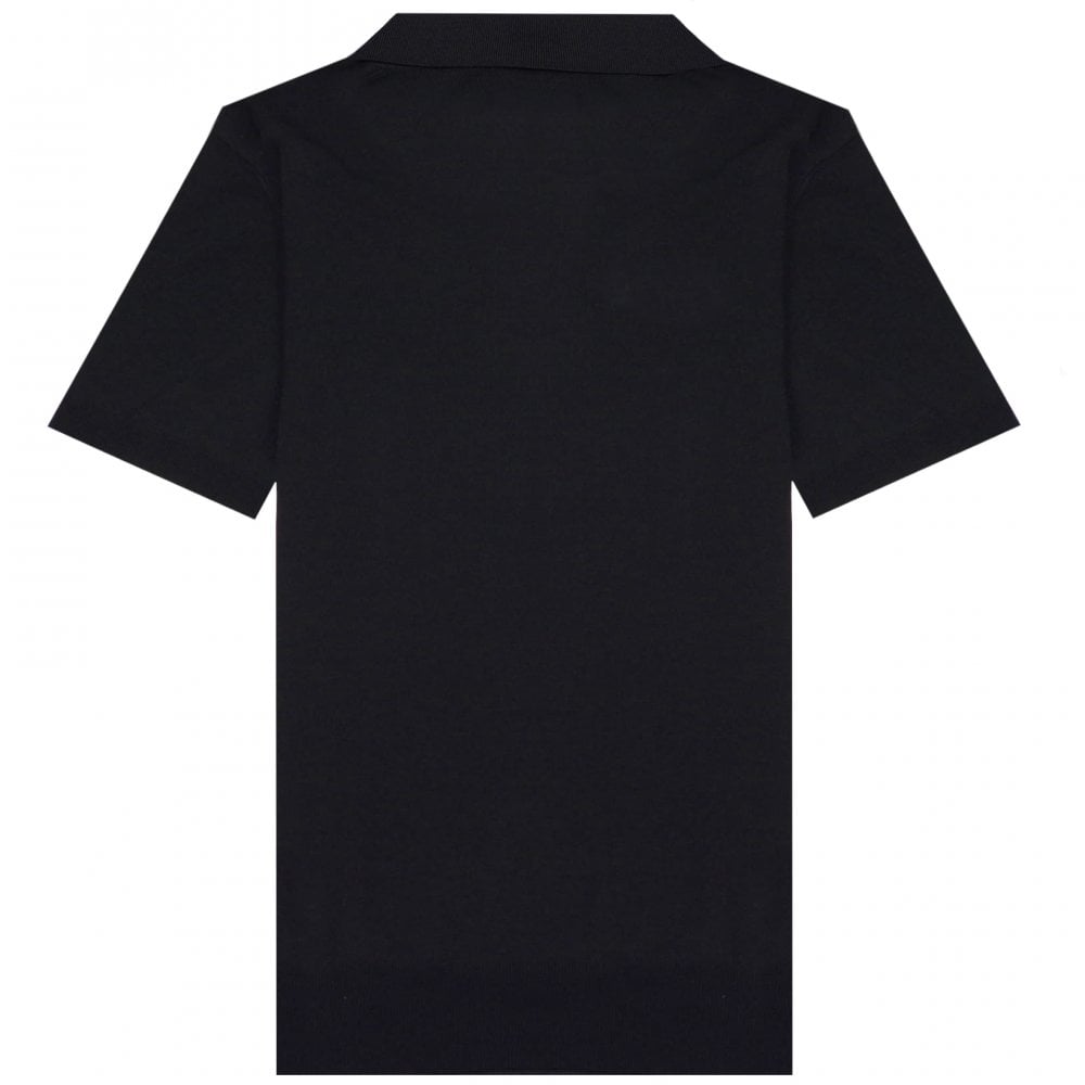 Dsquared2 Men&#39;s Knitted Polo Black