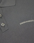Dsquared2 Men's Knitted Polo Black