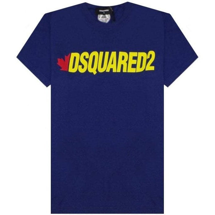 Dsquared2 Men&#39;s Cotton T-Shirt Blue