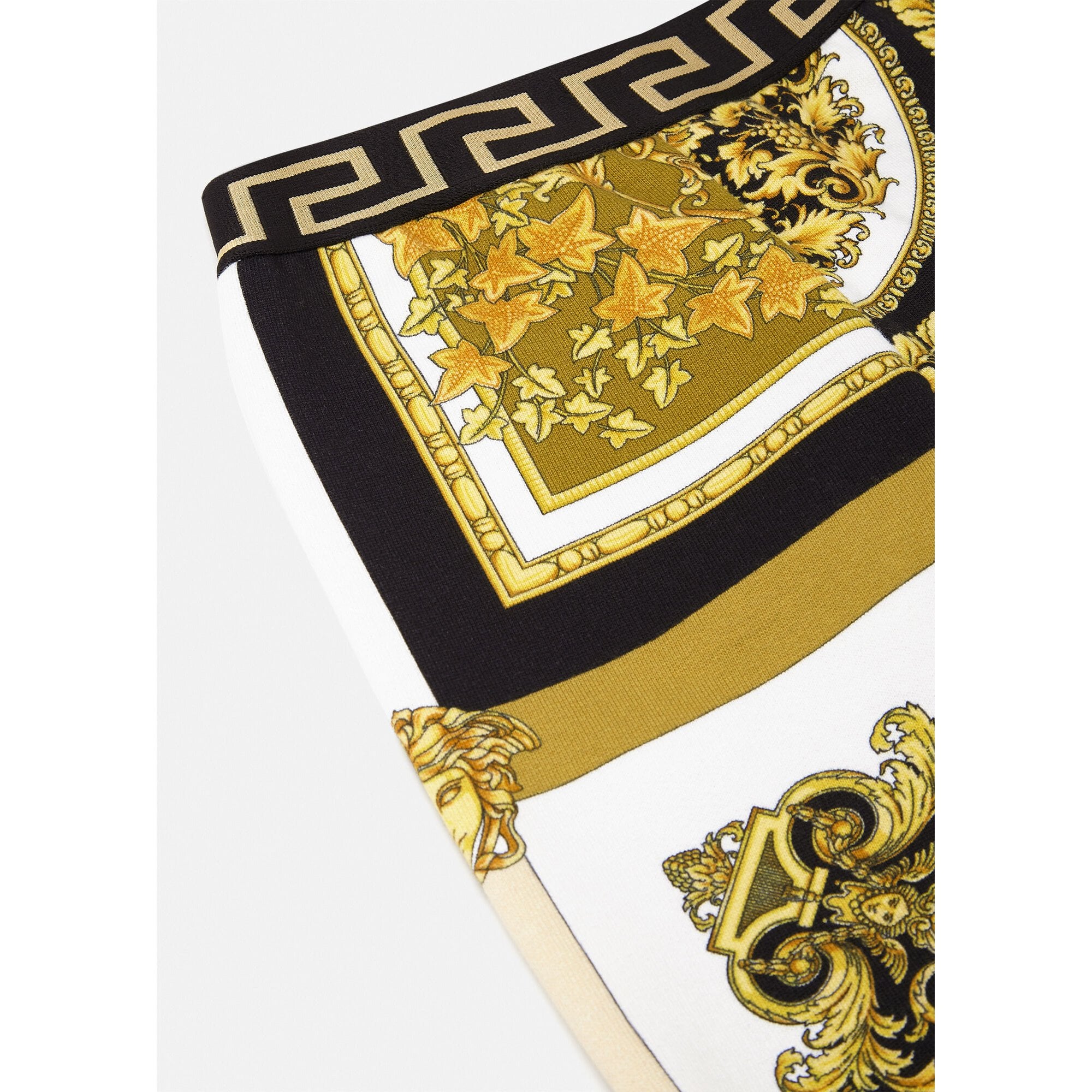 Versace Baby Boys Barocco Mosaic Print Trackpants Gold