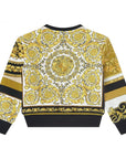 Versace Boys Mixed Print Sweatshirt Multi-Coloured