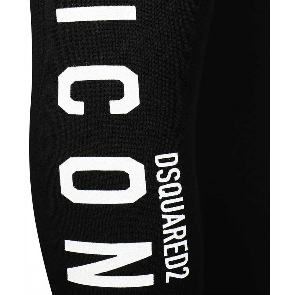 Dsquared2 Men&#39;s Side Logo Joggers Black